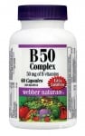 ВИТАМИН Б 50 КОМПЛЕКС капс. * 60 WEBBER NATURALS