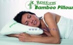 ВЪЗГЛАВНИЦА ОТ МЕМОРИ ПЯНА И БАМБУКОВИ НИШКИ RESTFORM BAMBOO PILLOW