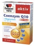 ДОПЕЛХЕРЦ АКТИВ КОЕНЗИМ Q 10 + МАГНЕЗИЙ + ВИТАМИНИ B1, B5 И B6 капсули * 30