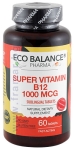 ЕКО БАЛАНС СУПЕР ВИТАМИН B12 1000 мкг сублингвални таблетки * 60