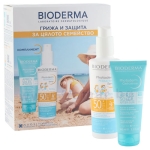 БИОДЕРМА КОМПЛЕКТ ФОТОДЕРМ ПЕДИАТРИКС СЛЪНЦЕЗАЩИТЕН СПРЕЙ SPF50+ 200 мл + ГЕЛ-КРЕМ ЗА СЛЕД СЛЪНЦЕ 100 мл