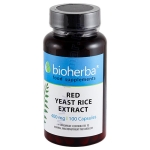 БИОХЕРБА ЧЕРВЕН ФЕРМЕНТИРАЛ ОРИЗ + ХРОМ капсули * 100