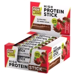 ПРОТЕИНОВ СТИК МАЛИНА И ТЪМЕН ШОКОЛАД 40 г * 15 RICE UP!