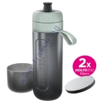 БРИТА ФИЛТРИРАЩА БУТИЛКА ЗА ВОДА АКТИВ 600 мл + 2 МИКРОДИСКА