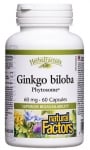 ГИНКО БИЛОБА ФИТОЗОМИ капсули 60 мг * 60 НАТУРАЛ ФАКТОРС
