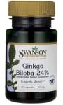 СУОНСЪН ГИНКО БИЛОБА ЕКСТРАКТ капсули 60 мг * 30 SW1242