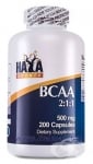 ХАЯ ЛАБС СПОРТС BCAA капсули 500 мг * 200