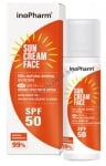 ИНОФАРМ СЪН СЛЪНЦЕЗАЩИТЕН КРЕМ ЗА ЛИЦЕ SPF50 35 г