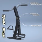 КОЛЕЛО ЗА ТРЕНИРАНЕ НА РЪЦЕТЕ И КРАКАТА В ДОМАШНИ УСЛОВИЯ DUAL BIKE