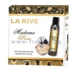 ЛА РИВ ДАМСКИ КОМПЛЕКТ MADAME IN LOVE - ПАРФЮМНА ВОДА 90 мл + ДЕЗОДОРАНТ 150 мл
