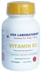 ВИТАМИН D3 капсули * 30 USA LABORATORIES