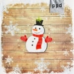 Салфетка PPD, 33 x 33 cm, пак.20 бр.