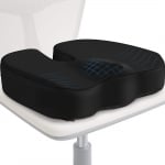 Ортопедична анатомична възглавница за сядане за седалка офис или столче за кола с мемори пяна против болки в гърба и кръста