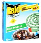 Raid spiral against mosquitoes