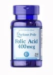Puritan`s Pride Folic acid 400mcg 250 tablets / Пуританс Прайд Фолиева киселина 400 мкг 250 таблетки