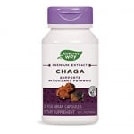 Chaga premium extract 480 mg 30 capsules Nature`s Way / Чага 480 мг 30 капсули Nature`s Way