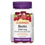 Biotin 2500 mcg 60 gummies Web