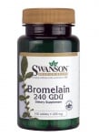 Swanson bromelain 240 GDU 200 mg 100 tablets / Суонсън бромелаин 200 мг 100 таблетки