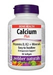 Calcium + vitamins D3, K2+ min