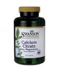 Swanson calcium citrate plus magnesium 150 capsules / Суонсън калциев цитрат плюс магнезий 150 капсули