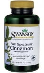 Swanson full spectrum cinnamon 375 mg 180 capsules / Суонсън канела фул спектрум 375 мг. 180 капсули