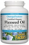 Flaxseed oil 1000 mg 180 capsu