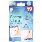 Formu Clear Skin Tag Patch 12 big patches + 18 small patches / Формю Клиър Пластири против брадавици 12 броя големи + 18 броя малки