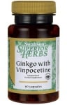 Swanson ginkgo with vinpocetine 60 capsules / Суонсън Гинко и винпоцетин 60 капсули
