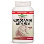 Glucosamine with MSM 875 mg. 240 tablets Nature's Way / Глюкозамин Сулфат + МСМ 240 таблетки Nature's Way
