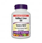 Halibut liver oil 180 capsules