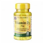 Vitamin D3 25 mcg 250 capsules