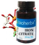 Bioherba iron citrate 25 mg 60