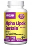 Jarrow Formulas Alpha lipoic sustain + biotin 300 mg 120 tablets / Джароу Формулас Алфа липоев систеин + биотин 300 мг 120 таблетки