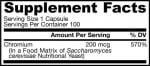 Jarrow Formulas Chromium GTF 2