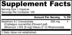 Jarrow Formulas Hawthorn 500 m