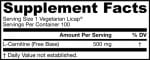 Jarrow Formulas L-Carnitine 50