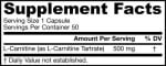 arrow Formulas L-Carnitine 500