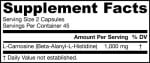 Jarrow Formulas Carnosine 500