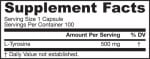 Jarrow Formulas L-tyrosine 500