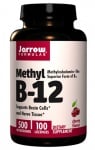 Jarrow Formulas Methyl B-12 500 mcg 100 lozenges / Джароу Формулас Метилкобаламин 500 мкг. 100 таблетки за смучене