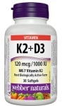 Vitamin K2 120 mcg + D3 1000 I