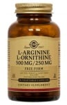 L-Arginine 500 mg. + L- Ornith