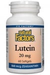Lutein 20 mg 60 capsules Natur