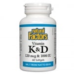 Vitamin K2 120 mcg + D3 1000 I