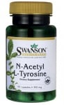 Swanson N-acetyl L-tyrosine 350 mg 60 capsules / Суонсън N-ацетил L-тирозин 350 мг. 60 капсули