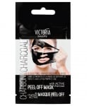 Victoria Beauty Peel-off mask with active charcoal 10 ml. / Виктория Бюти Измиваща маска за лице с активен въглен 10 мл.