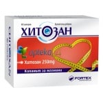 Chitosan 60 capsules 250 mg. /