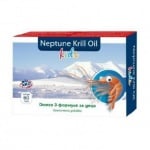 Neptune Krill Oil Kids / Нептун Масло от крил за деца, Брой капсули: 60