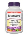 Resveratrol 90 capsules Webber