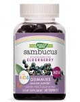 Sambucus Standartized elderberry gummies for kids 60 Nature`s way / Самбукус Гъми кидс 60 желирани таблетки Nature`s way